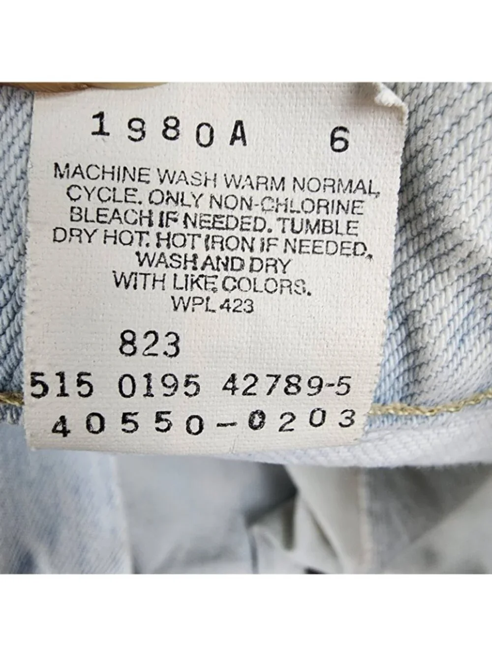 Levi’s 550 Vintage Jeans Men 36x31 Relaxed Fit Tapered Lt Blue Denim 95' Y2K USA